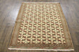 Traditional Vintage Handmade Rug 136x160cm The Rugs Outlet 