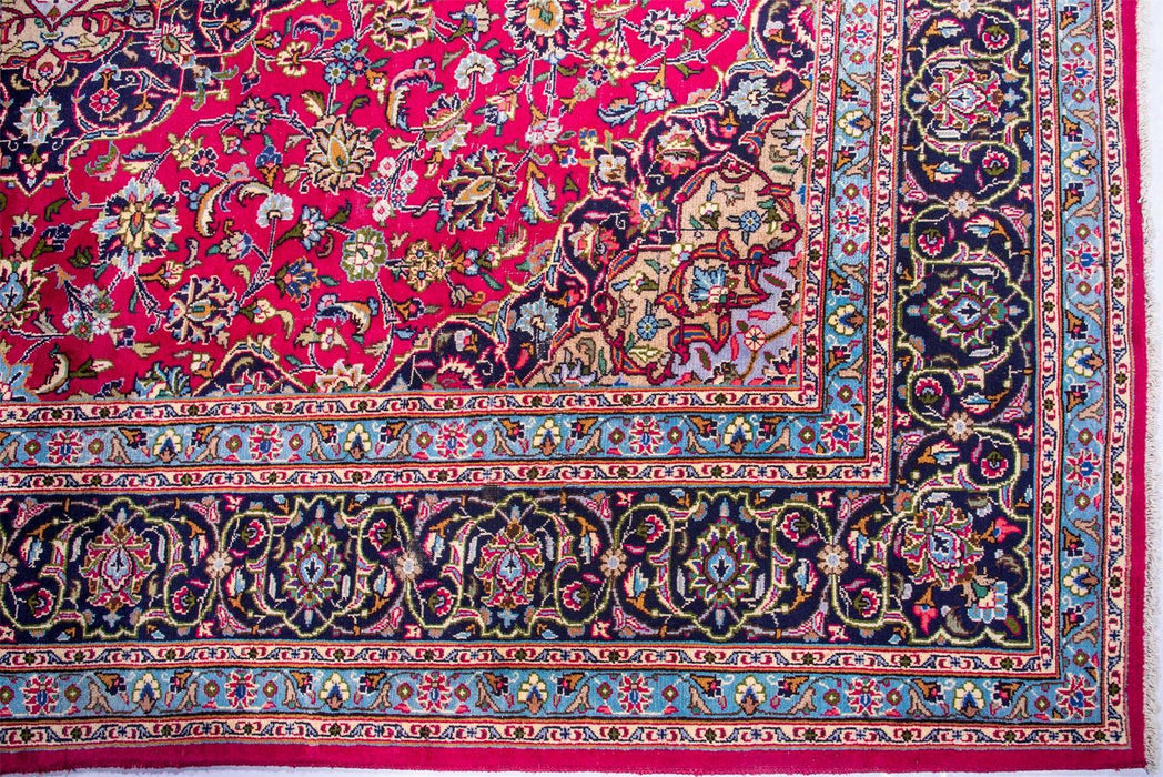 Traditional Vintage Handmade Rug 343X250 CM The Rugs Outlet 