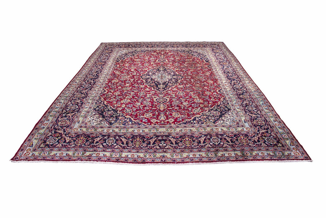 Traditional Vintage Handmade Rug 291 X 380 cm The Rugs Outlet 