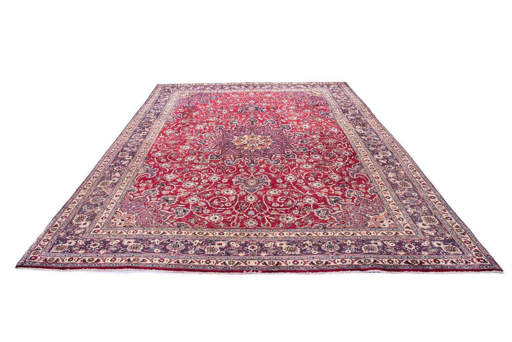 Traditional Vintage Handmade Rug 387X290 CM The Rugs Outlet 