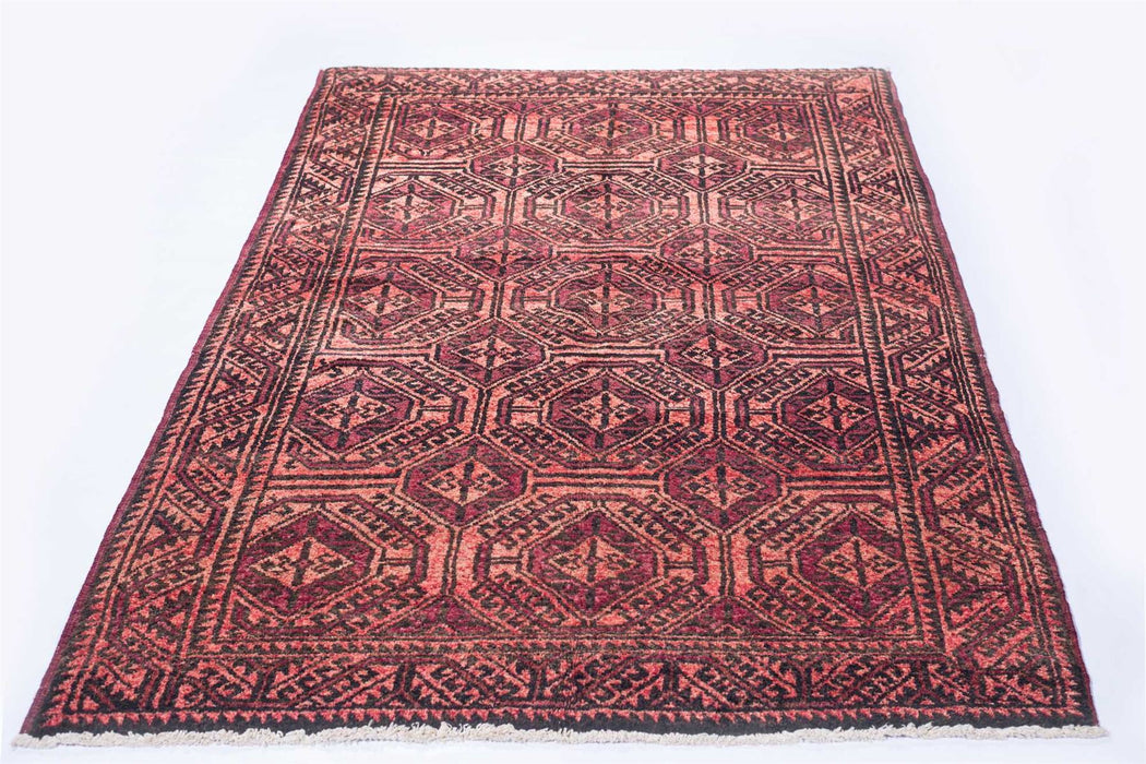 Traditional Vintage Handmade Rug 230X142 CM The Rugs Outlet 