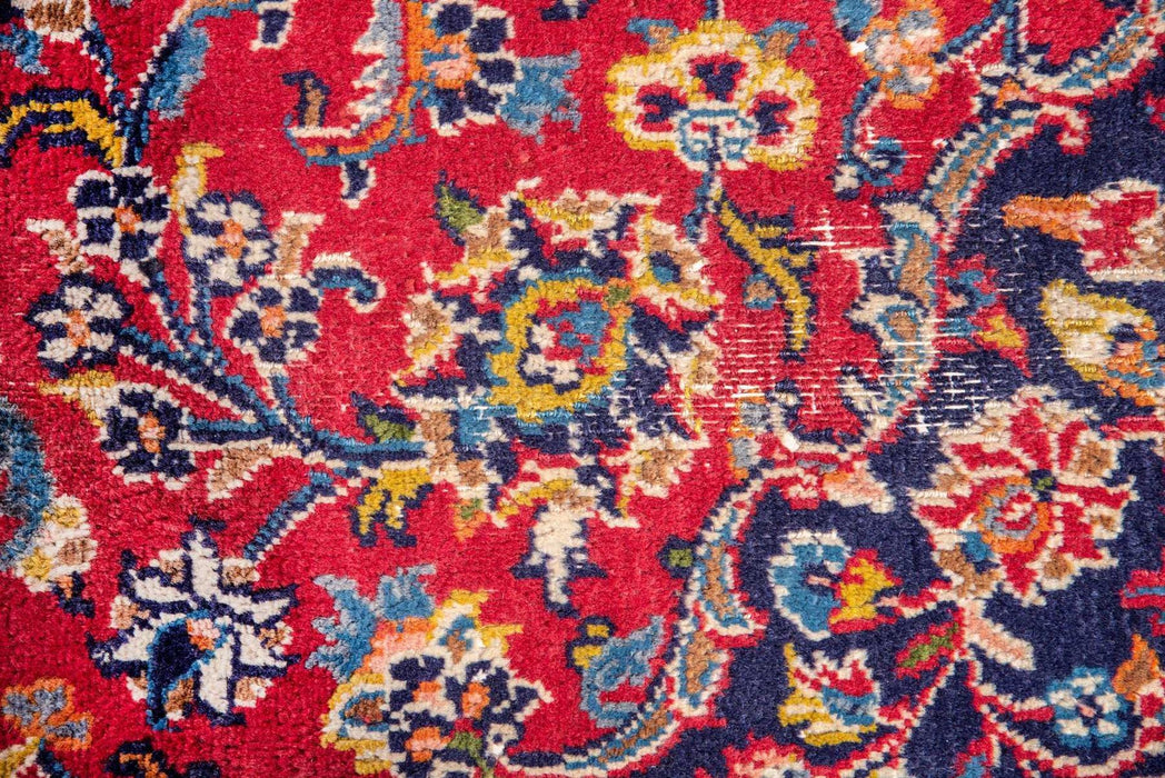 Traditional Vintage Handmade Rug 394X298 CM The Rugs Outlet 