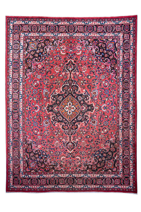 Traditional Vintage Handmade Rug 390X295 CM The Rugs Outlet 