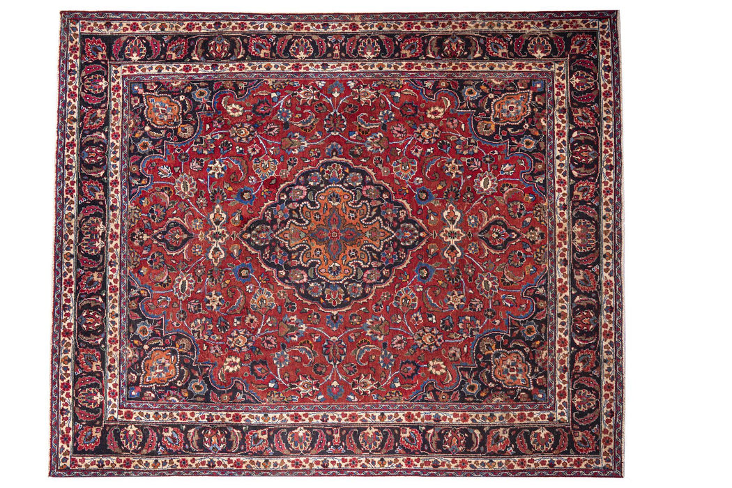 Traditional Vintage Handmade Rug 297 X 368 cm The Rugs Outlet 