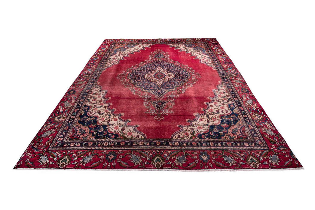 Traditional Vintage Handmade Rug 365X270 CM The Rugs Outlet 