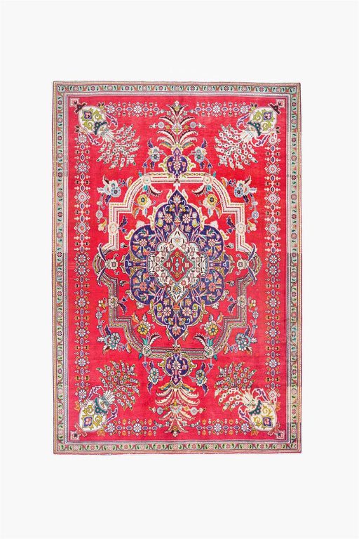 Traditional Vintage Handmade Rug 335X230 CM The Rugs Outlet 