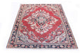 Traditional Vintage Handmade Rug 196X122 CM The Rugs Outlet 