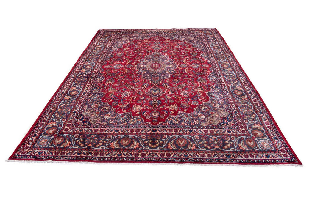 Traditional Vintage Handmade Rug 383X288 CM The Rugs Outlet 