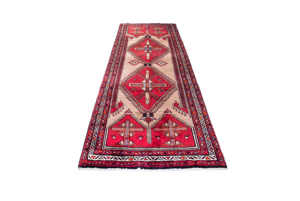 Traditional Vintage Handmade Rug 323X115 CM The Rugs Outlet 