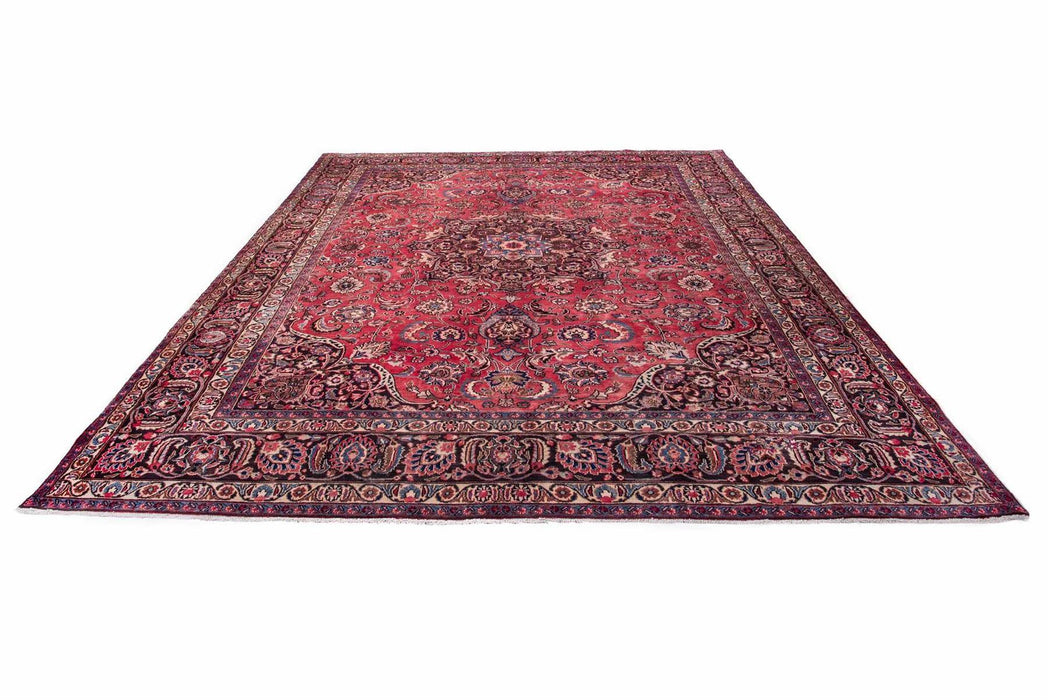 Traditional Vintage Handmade Rug 370X310 CM The Rugs Outlet 