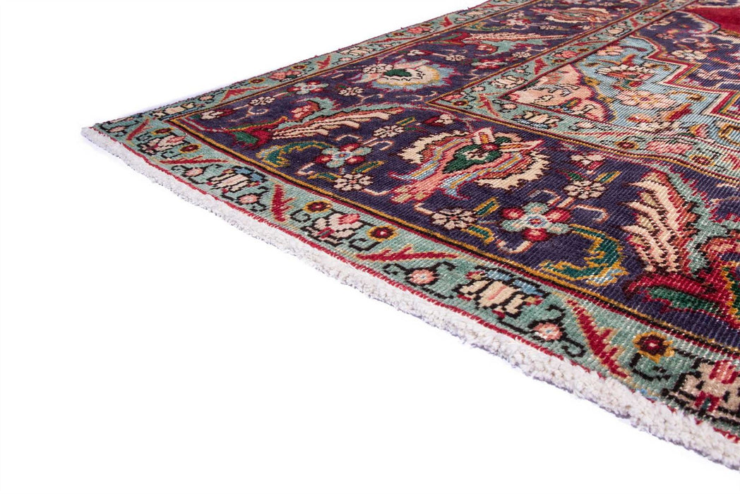 Traditional Vintage Handmade Rug 387X290 CM The Rugs Outlet 