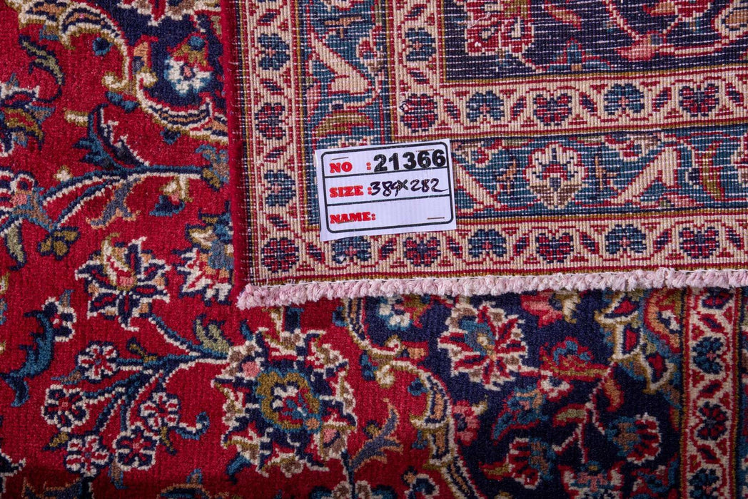 Traditional Vintage Handmade Rug 384X282 CM The Rugs Outlet 