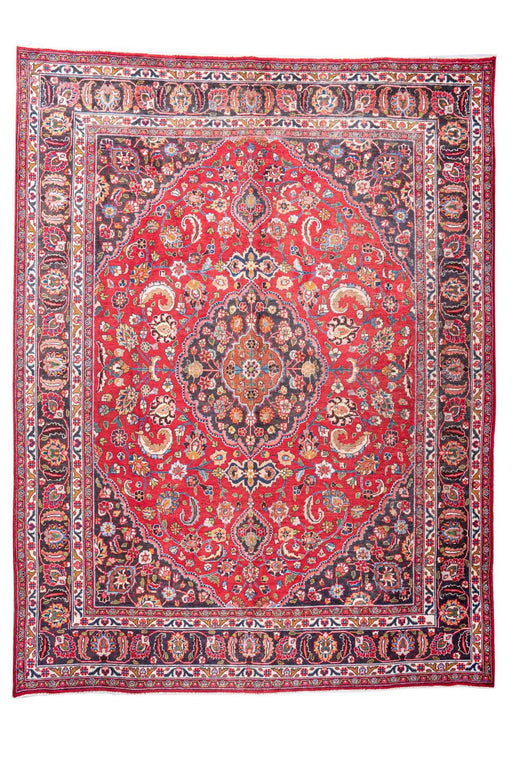 Traditional Vintage Handmade Rug 383X295 CM The Rugs Outlet 