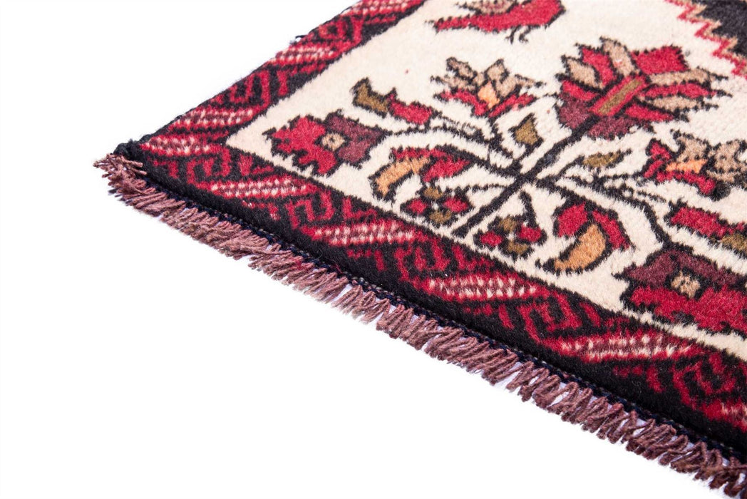 Traditional Vintage Handmade Rug 193X82 CM The Rugs Outlet 