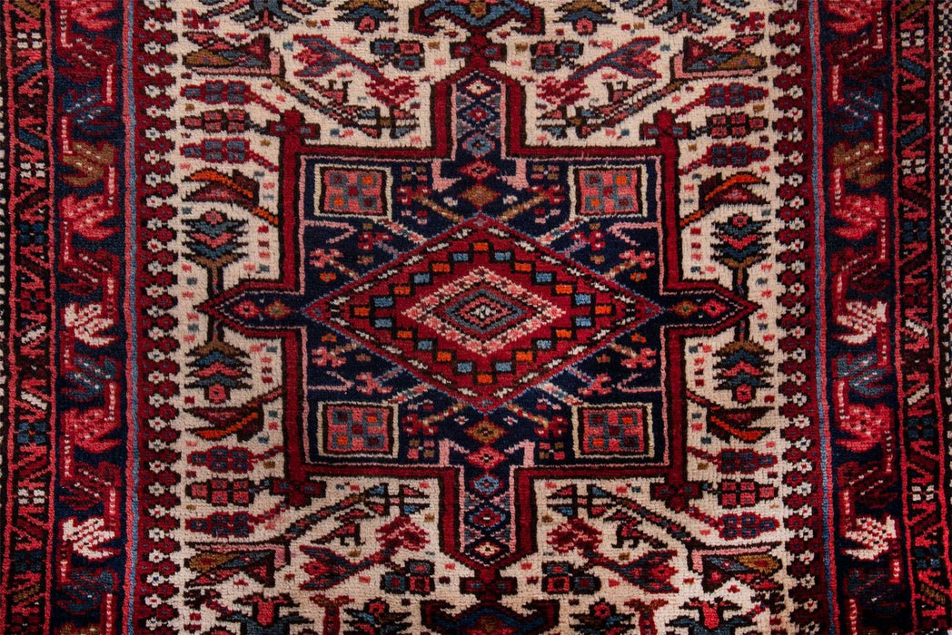 Traditional Vintage Handmade Rug 355X90 CM The Rugs Outlet 