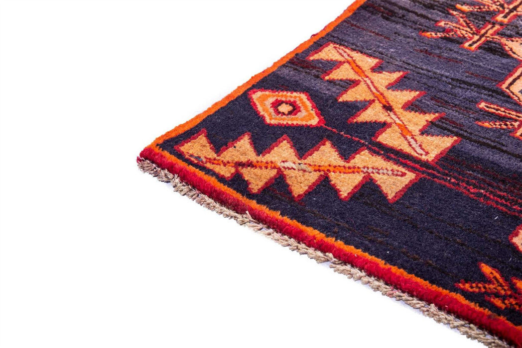 Traditional Vintage Handmade Rug 215X80 CM The Rugs Outlet 