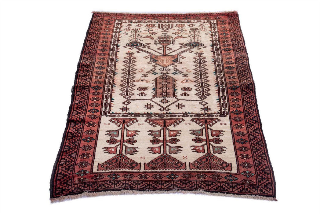 Traditional Vintage Handmade Rug 130X80 CM The Rugs Outlet 