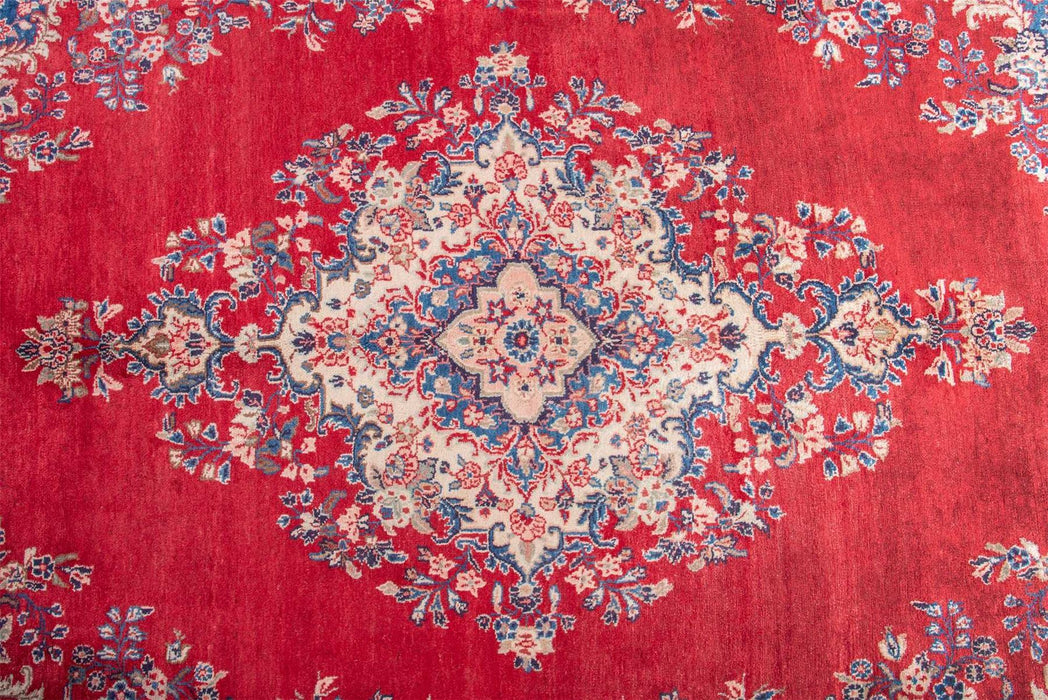 Traditional Vintage Handmade Rug 351X256 CM The Rugs Outlet 