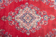 Traditional Vintage Handmade Rug 351X256 CM The Rugs Outlet 