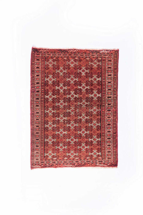 Traditional Vintage Handmade Rug 138X104 CM The Rugs Outlet 