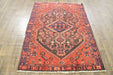 Traditional Vintage Handmade Rug 125x176cm The Rugs Outlet 