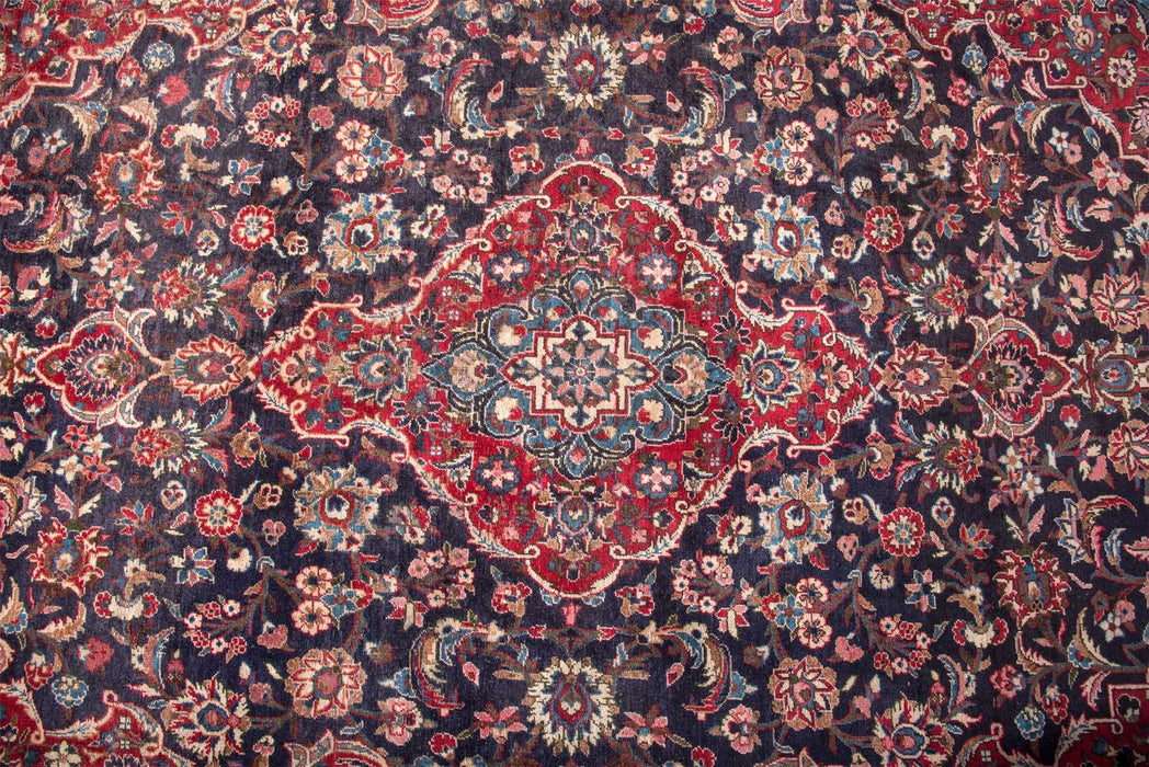 Traditional Vintage Handmade Rug 346X242 CM The Rugs Outlet 