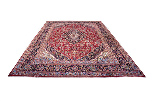 Traditional Vintage Handmade Rug 396X290 CM The Rugs Outlet 