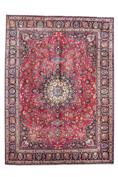 Traditional Vintage Handmade Rug 281 X 385 cm The Rugs Outlet 