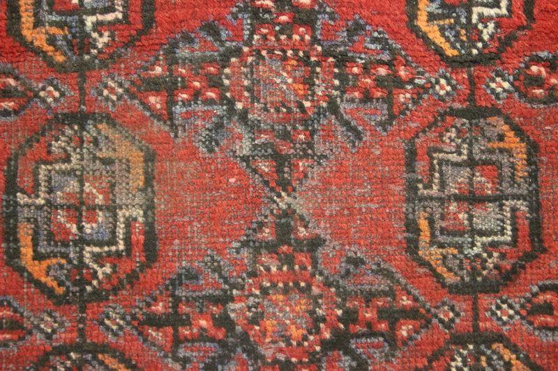 Traditional Vintage Handmade Rug 330x107cm The Rugs Outlet 