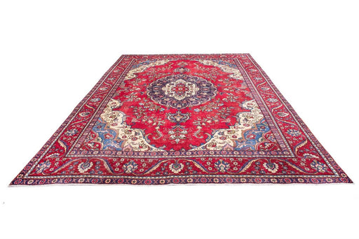 Traditional Vintage Handmade Rug 367X284 CM The Rugs Outlet 