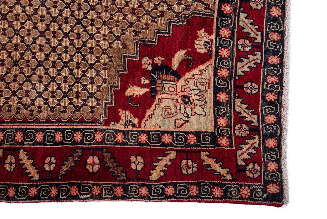 Traditional Vintage Handmade Rug 256X153 CM The Rugs Outlet 