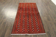 Traditional Vintage Handmade Rug 95x194cm The Rugs Outlet 