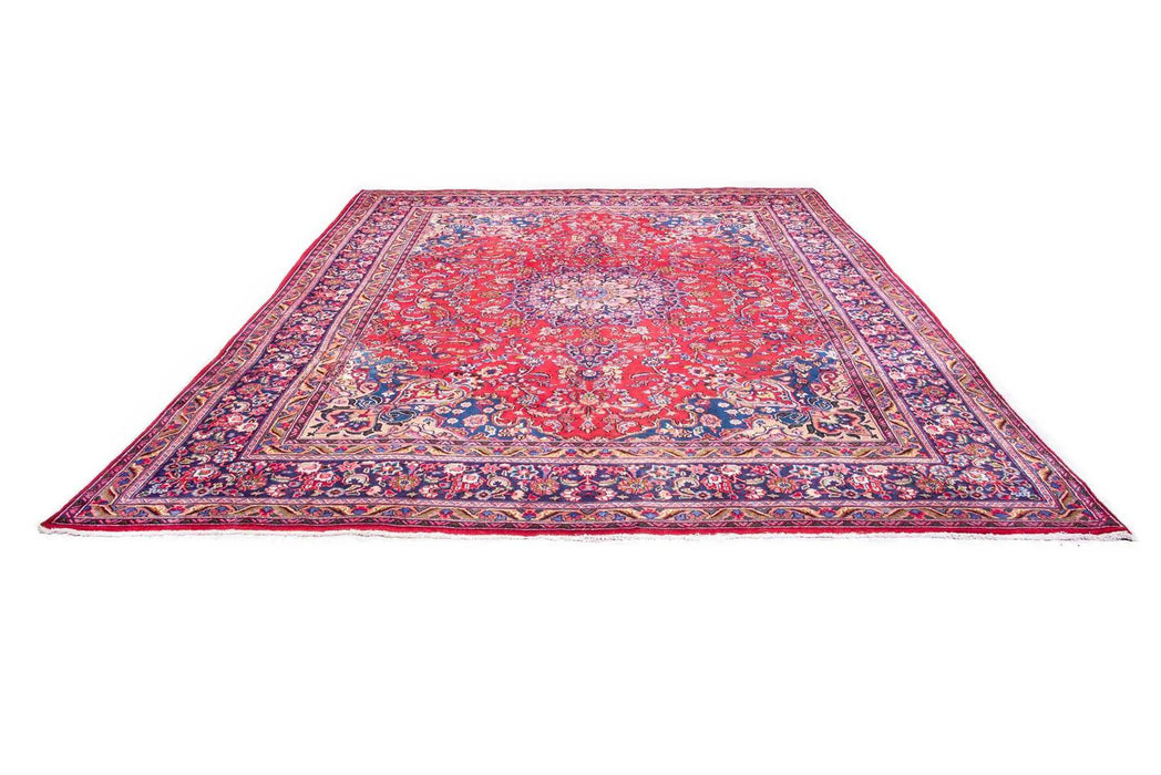 Traditional Vintage Handmade Rug 377X287 CM The Rugs Outlet 