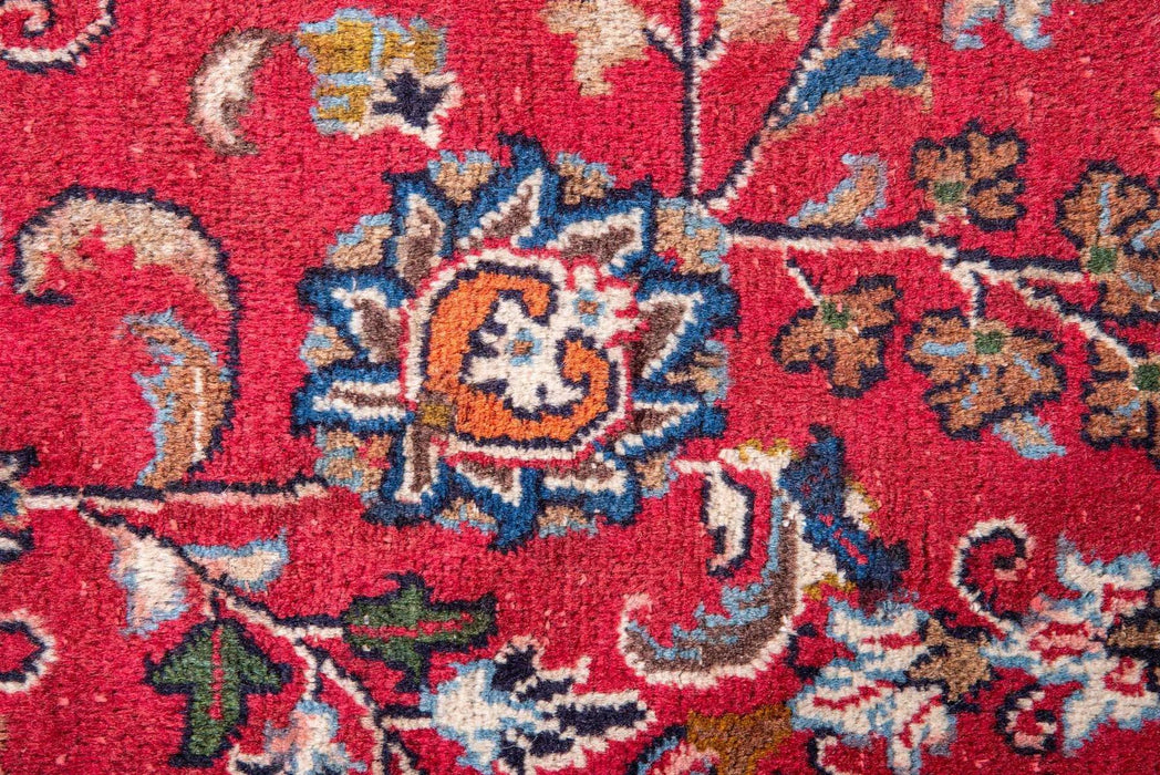 Traditional Vintage Handmade Rug 382X290 CM The Rugs Outlet 