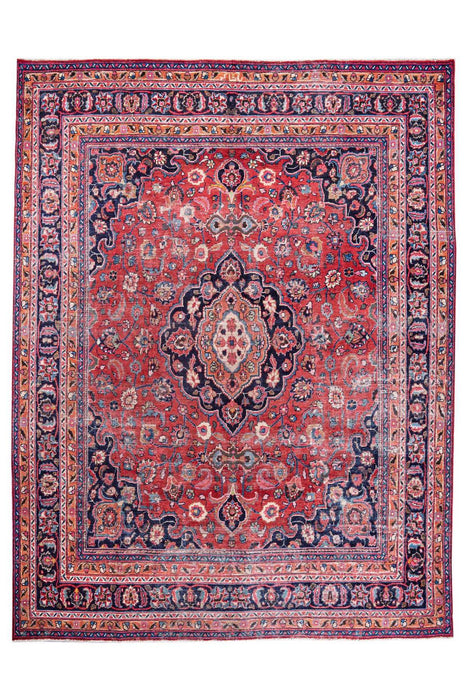 Traditional Vintage Handmade Rug 390X302 CM The Rugs Outlet 