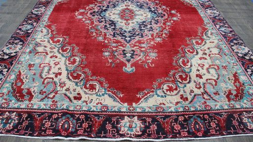 Traditional Vintage Handmade Rug 373 X 275 CM The Rugs Outlet 