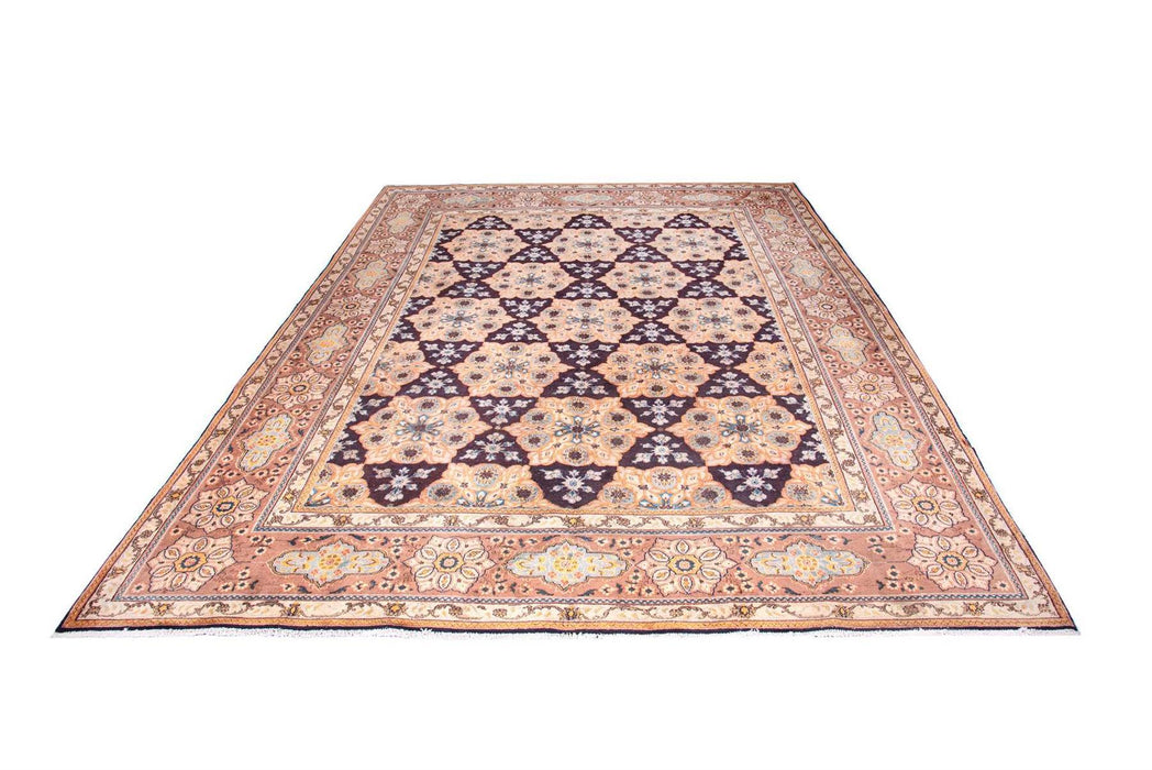 Traditional Vintage Handmade Rug 348X257 CM The Rugs Outlet 