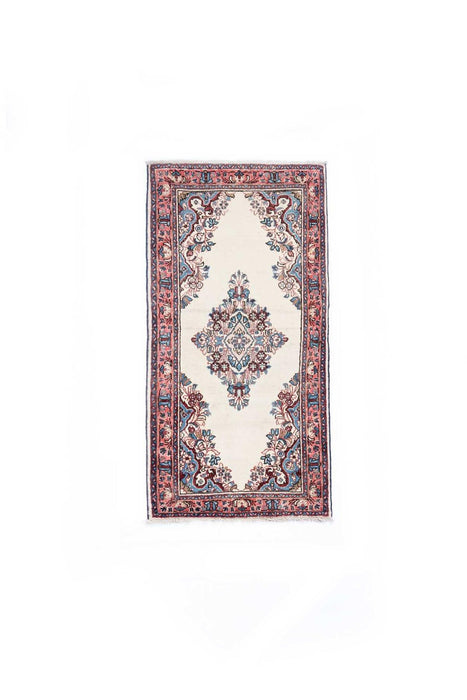 Traditional Vintage Handmade Rug 127X65 CM The Rugs Outlet 