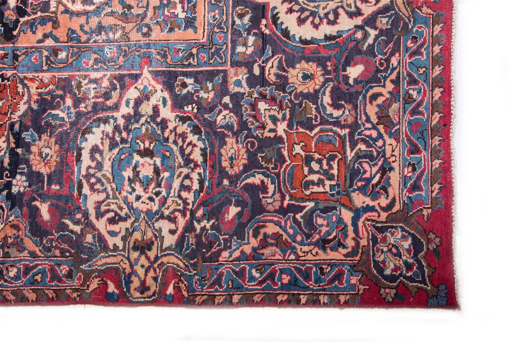 Traditional Vintage Handmade Rug 418X345 CM The Rugs Outlet 