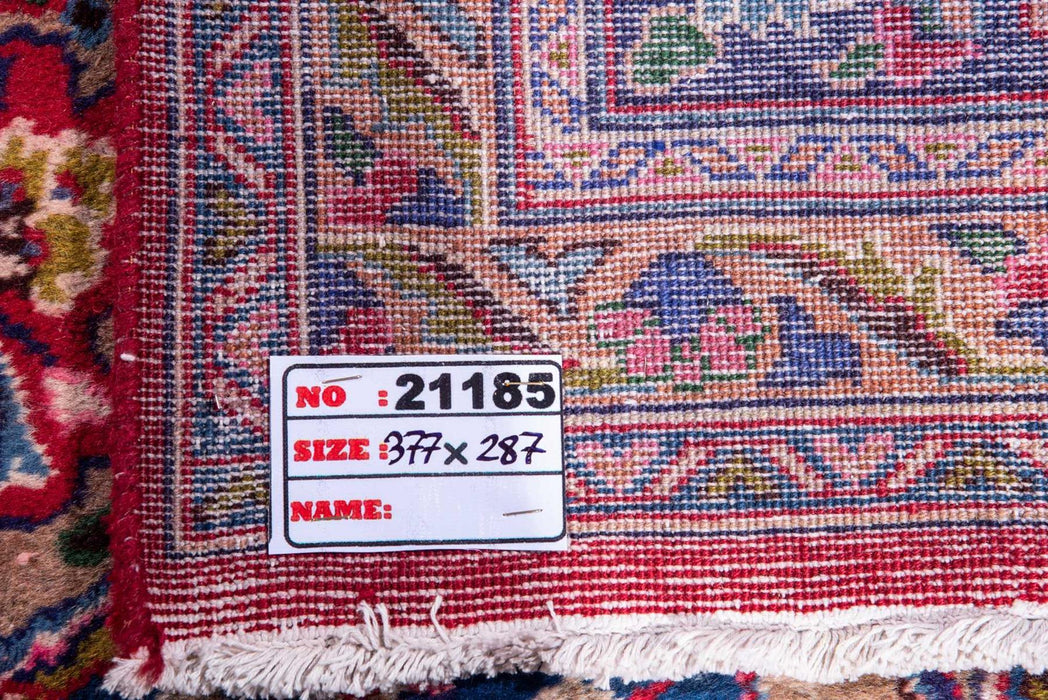 Traditional Vintage Handmade Rug 377X287 CM The Rugs Outlet 