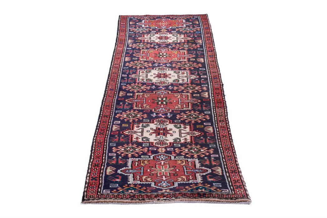 Traditional Vintage Handmade Rug 288X72 CM The Rugs Outlet 