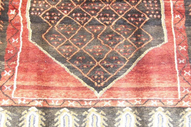 Traditional Vintage Handmade Rug 146x272cm The Rugs Outlet 