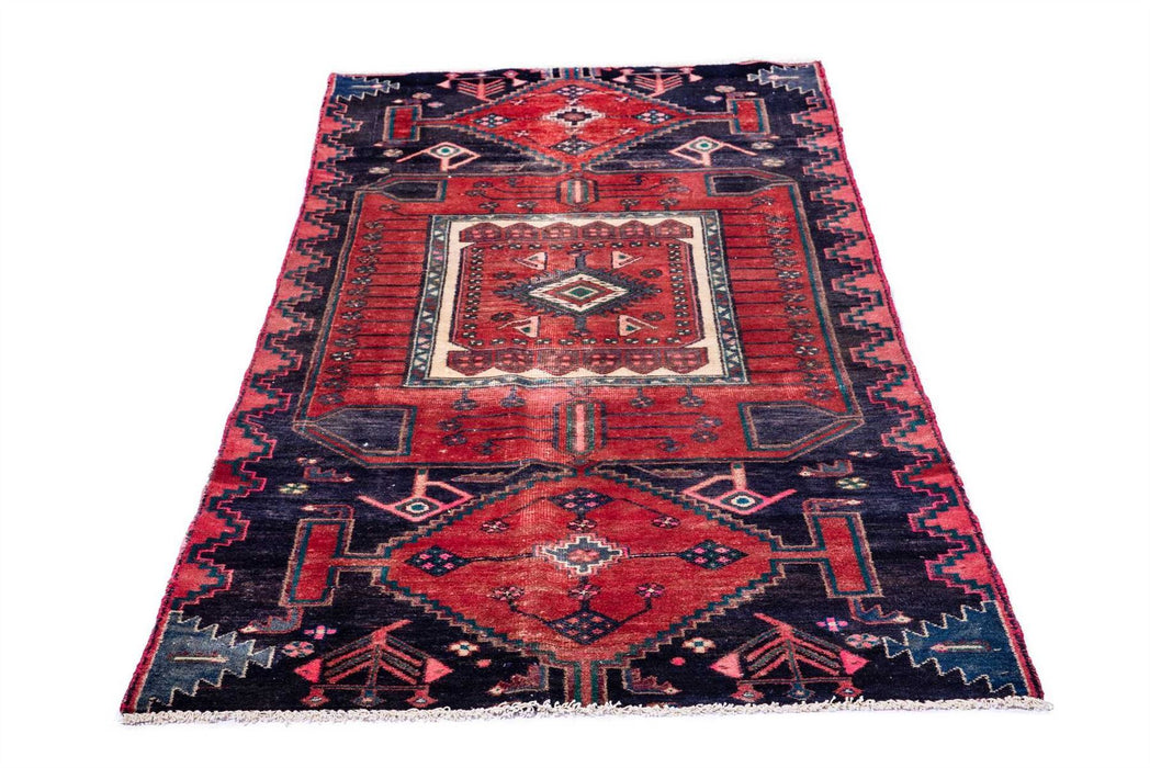 Traditional Vintage Handmade Rug 217X92 CM The Rugs Outlet 