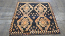 Traditional Vintage Handmade Rug 125x125cm The Rugs Outlet 