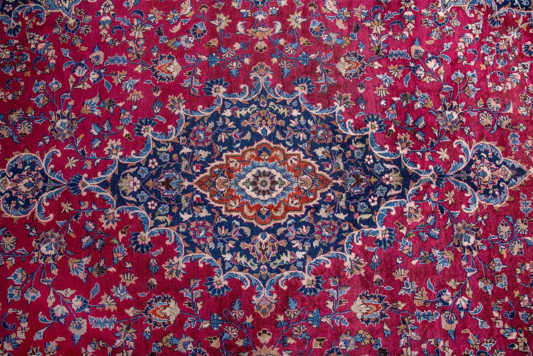 Traditional Vintage Handmade Rug 423X315 CM The Rugs Outlet 