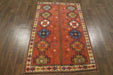 Traditional Vintage Handmade Rug 112x183cm The Rugs Outlet 