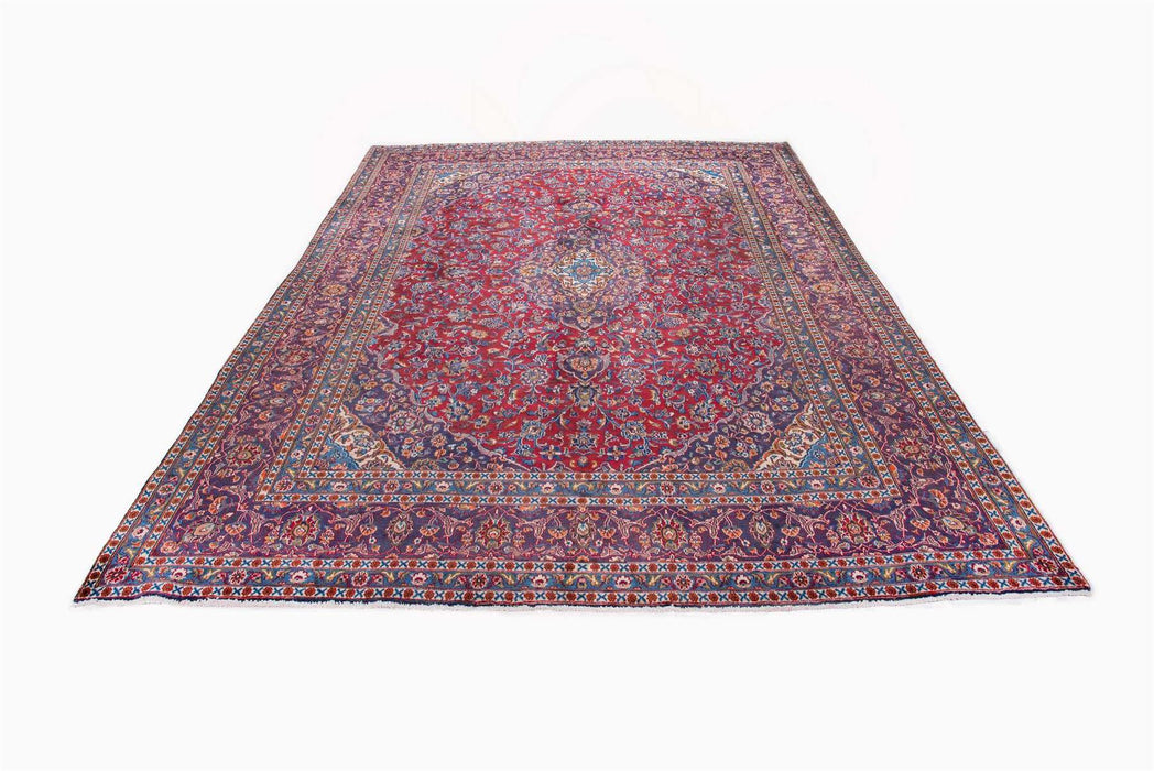 Traditional Vintage Handmade Rug 392X288 CM The Rugs Outlet 