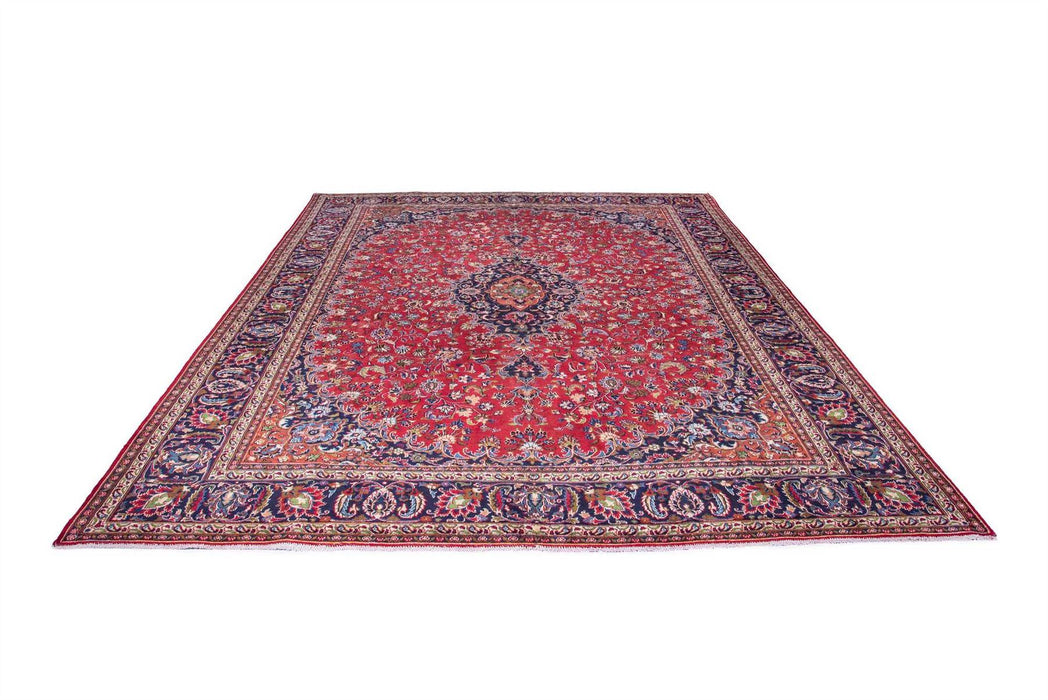 Traditional Vintage Handmade Rug 384X220 CM The Rugs Outlet 