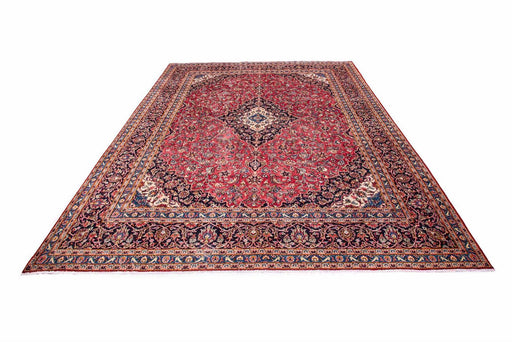 Traditional Vintage Handmade Rug 386X293 CM The Rugs Outlet 