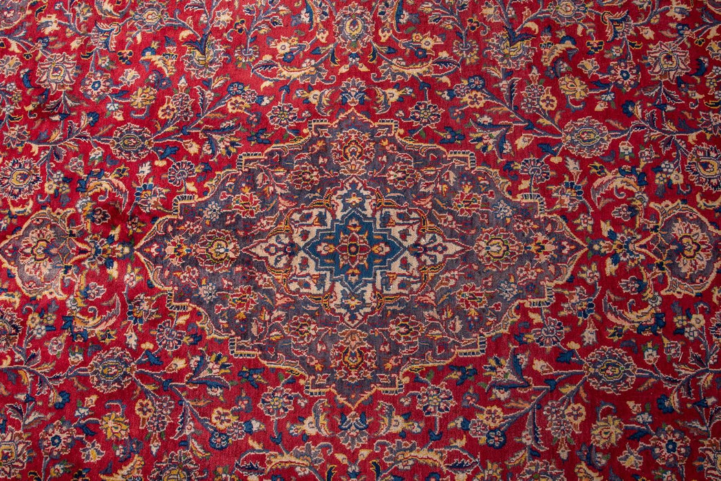 Traditional Vintage Handmade Rug 398X288 CM The Rugs Outlet 